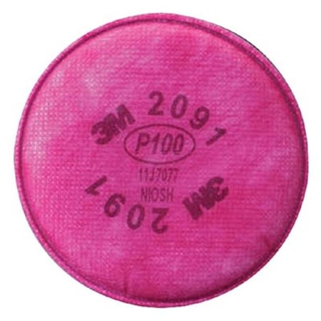 3M OH&ESD 3M OH&ESD 142-2091 P100 Particulate Filter 142-2091